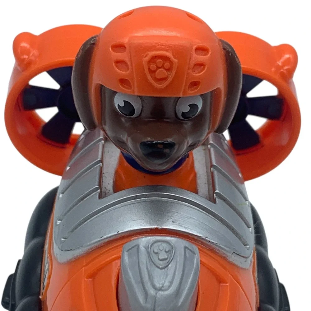Paw Patrol Zuma Hovercraft Orange Rescue Vehicle Toy with Zuma Figure 3.75